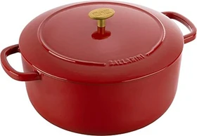 Zwilling Ballarini Bellamonte Cocotte Schmortopf rund 28.6cm rot