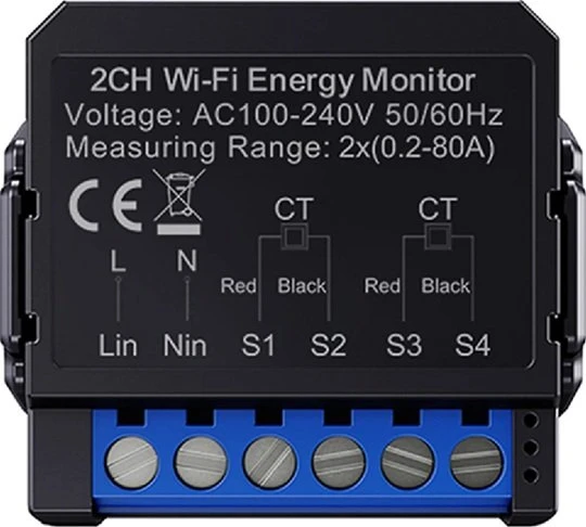 Avatto WPM16 Energy Meter 2-fach, Energiemesser