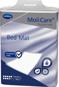 Hartmann MoliCare Premium Bed Mat 9 Tropfen Bettschutzeinlage, 60x60cm, 30 Stück