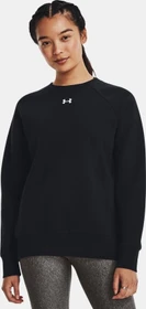 Under Armour Rival Fleece Sweatshirt schwarz/weiß (Damen)
