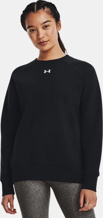 Under Armour Rival Fleece Sweatshirt schwarz/weiß (Damen)