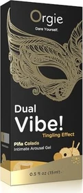 Orgie Dual Vibe! Pinã Colada Liquid Vibrator Stimulationsgel, 15ml