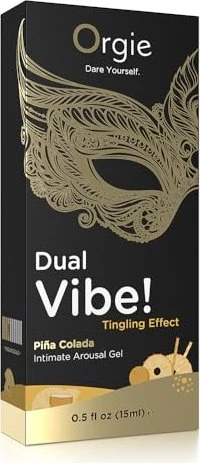 Orgie Dual Vibe! Pinã Colada Liquid Vibrator Stimulationsgel, 15ml