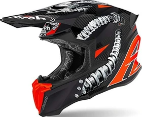 Airoh Twist 2.0 Bolt matt schwarz/rot/weiß