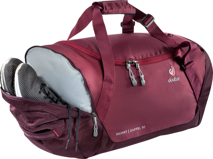 Deuter Aviant Duffel 50 maron-aubergine