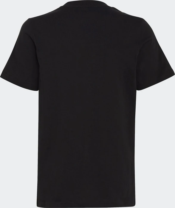 adidas Essentials 3-Streifen Cotton T-Shirt kurzarm schwarz/weiß (Junior)