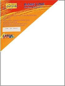 Kreul SOLO GOYA Stretched Canvas Basic Line, 380g/m², 0.3m x 40cm