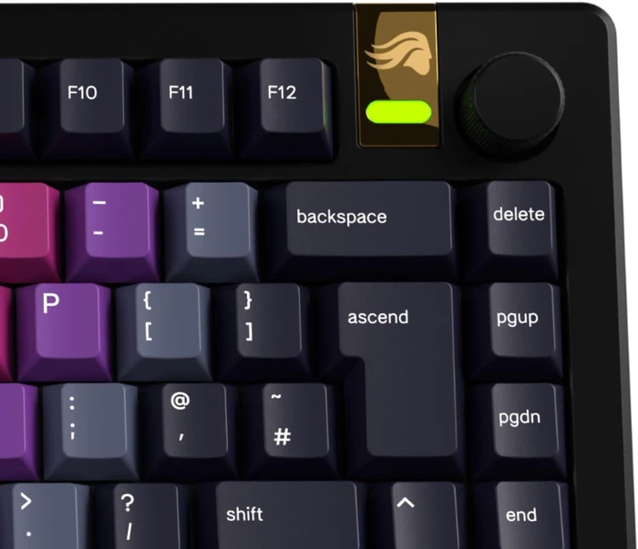 Glorious GPBT Gradient V2 Keycaps, Kunststoff (PBT), Afterparty, mehrfarbig, 135 Tasten, ISO-ND