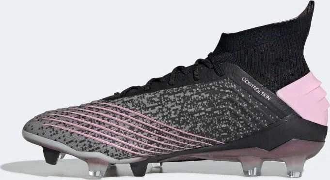 adidas Predator 19.1 FG core black/silver met./mgh solid grey (Herren)