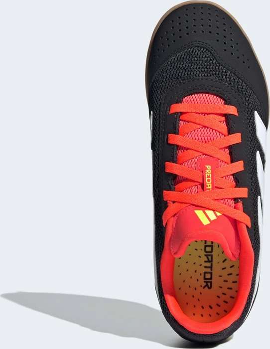 adidas Predator 24 Club IN core black/cloud white/solar red (Junior)