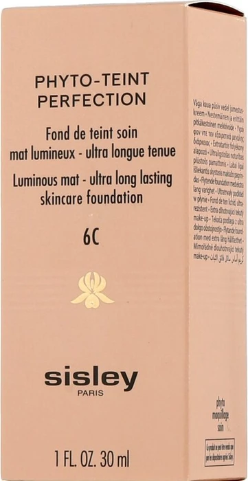 Sisley Phyto-Teint Perfection Foundation 6C amber, 30ml