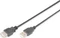 Digitus USB 2.0 Verbindungskabel, USB-A [Stecker] auf USB-A [Buchse], 1.8m schwarz Vorschaubild