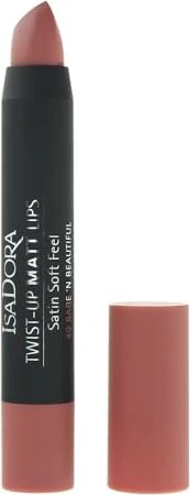 IsaDora Twist-Up Matt Lips Lippenstift bare beautiful, 3.3g