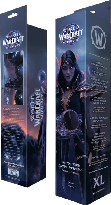 Blizzard World of WarCraft XL Gaming Mousepad, 900x420mm, Midnight Xal'atath