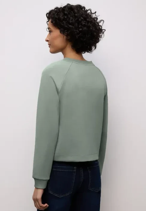 Street One Silk-Look Jacke dark mint green (Damen)