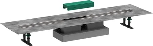 Hansgrohe RainDrain uBox universal Grundkörper Komplett-Set, Kunststoff/edelstahl