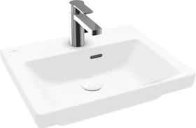 Villeroy & Boch Subway 3.0 Handwaschbecken 50x40x14.5cm, mit Überlauf, stone white ceramicplus