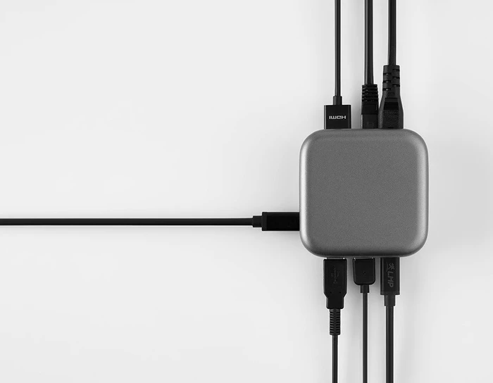LMP PowerDock, USB-C 3.0 [Buchse], schwarz