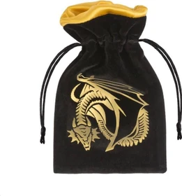 Q-Workshop Würfelbeutel Dragon black & golden
