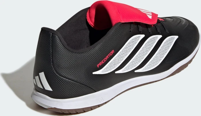 adidas Predator Club Sala Fold-Over Tongue IN core black/cloud white/lucid red (Herren)