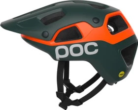 POC Cularis Pure Helm pargasite green matt/fluorescent orange matt