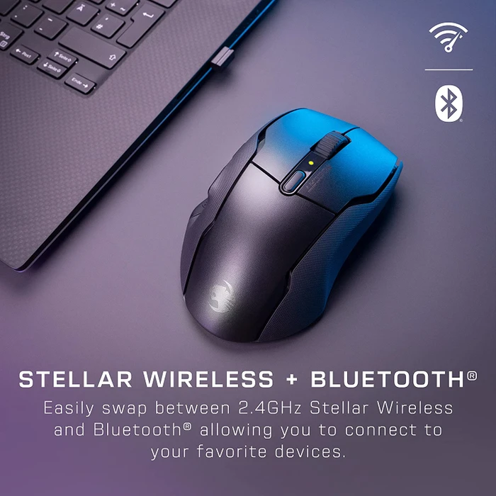 Roccat Kone Air schwarz, USB/Bluetooth