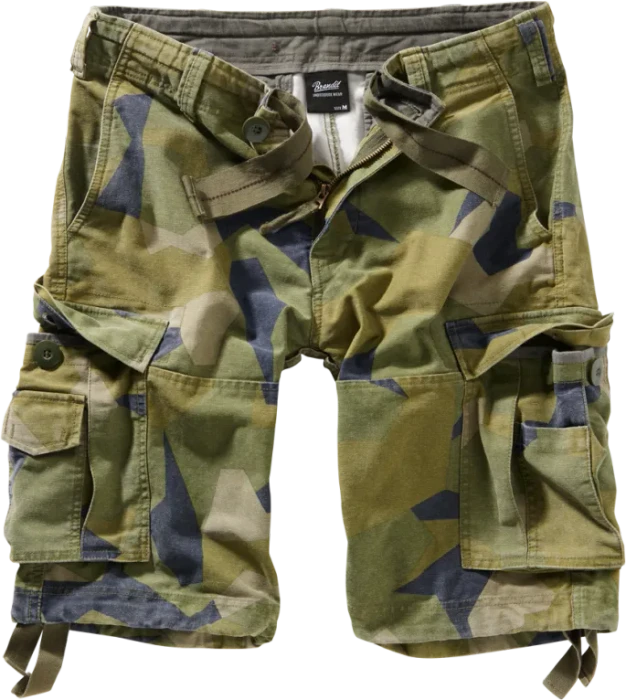Brandit Savage Vintage Shorts Hose swedish camo (Herren)