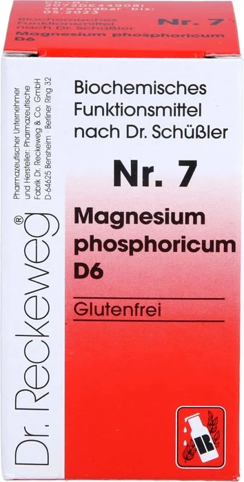 Dr. Reckeweg Nr. 7 Magnesium phosphoricum D6 Tabletten, 200 Stück