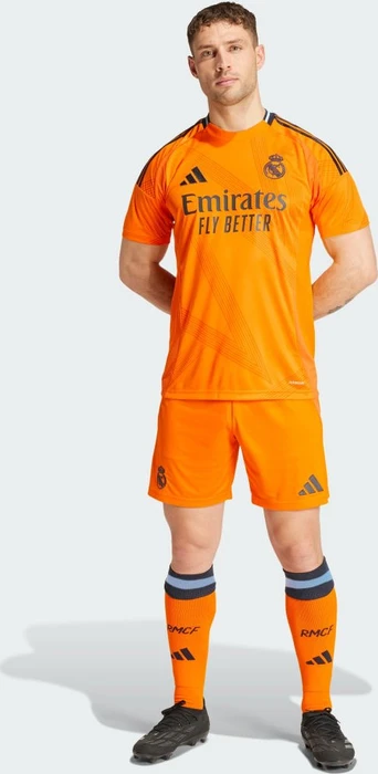 adidas Real Madrid 2024/2025 Auswärtsshorts crew orange (Herren)