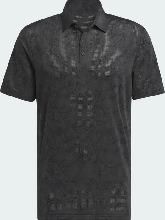 adidas Ultimate365 Mesh Print Poloshirt kurzarm carbon/black (Herren)
