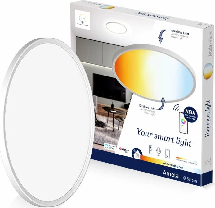 Müller Licht tint Amela LED Deckenleuchte white+ambiance 32.5W