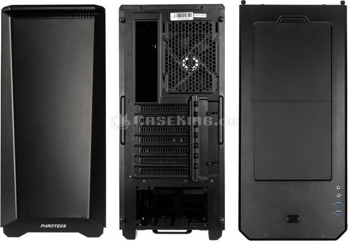 Phanteks Eclipse P400S schwarz, Acrylfenster, schallgedämmt