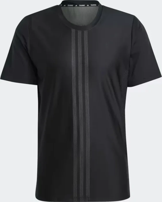 adidas HIIT Workout 3-Stripes Funktionsshirt kurzarm (Herren)