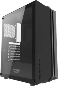 DarkFlash DK151 Black, Glasfenster