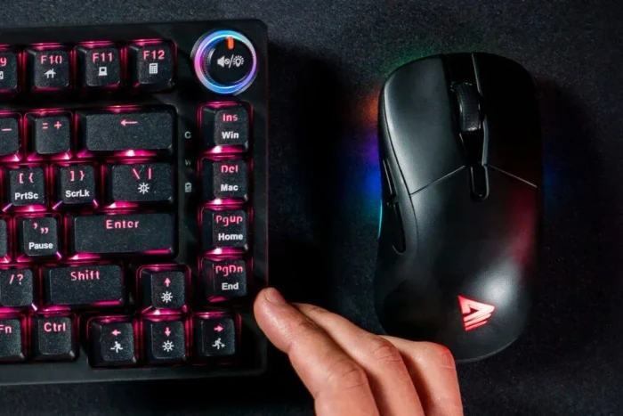 Savio Rift Black Gaming Mouse schwarz, USB