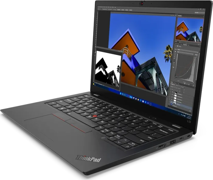 Lenovo ThinkPad L13 G5 (Intel), Black, Core Ultra 7 155U, 16GB RAM, 512GB SSD, DE