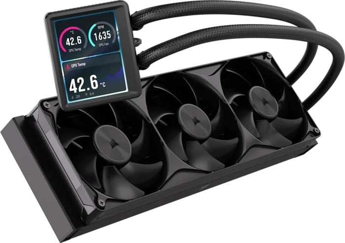 Corsair Nautilus II 360 RS LCD, schwarz