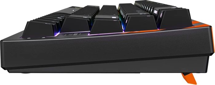 Cherry XTRFY K5 Pro TMR Compact, schwarz/rot, MK Crystal Magnetic, USB, DE