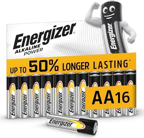 Energizer Alkaline Power Mignon AA, 16er-Pack