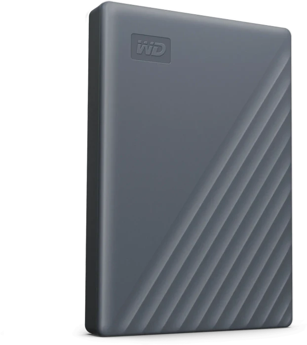 Western Digital WD My Passport, grau, 2TB, USB 3.0 Micro-B