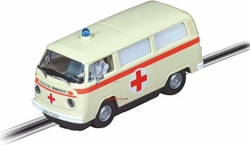 Carrera Digital 132 VW BUS T2b Krankenwagen, Rotes Kreuz