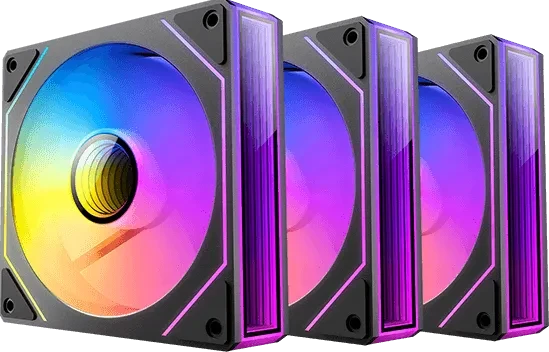 Antec Vision 120R ARGB, schwarz, 120mm, 3er-Pack