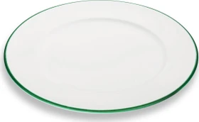 Gmundner Keramik Grüner Rand Speiseteller Gourmet 29cm