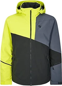 Ziener Timpa Skijacke black.bitter lemon (Herren)