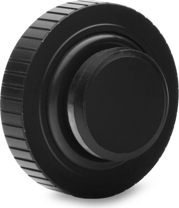 EK Water Blocks Quantum Line EK-Quantum Torque Plug mit Logo, G1/4", schwarz