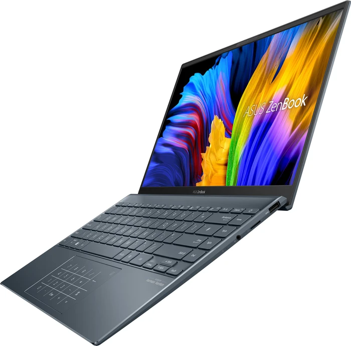 ASUS ZenBook 14 UM425QA, Pine Grey, Ryzen 9 5900HX, 16GB RAM, 512GB SSD, DE