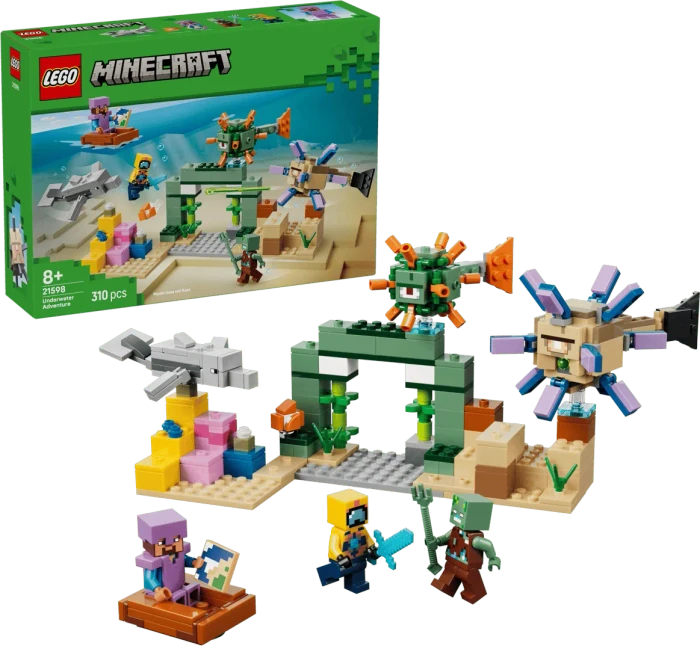 LEGO Minecraft - Unterwasser-Abenteuer