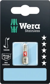 Wera 3851/1 TS SB Kreuzschlitz Bit 1/4", PH1x25mm, 1 Stück