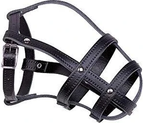Nobby Leder Maulkorb 2, 23-31cm