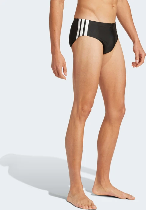 adidas 3-Streifen Badehose schwarz/weiß (Herren)